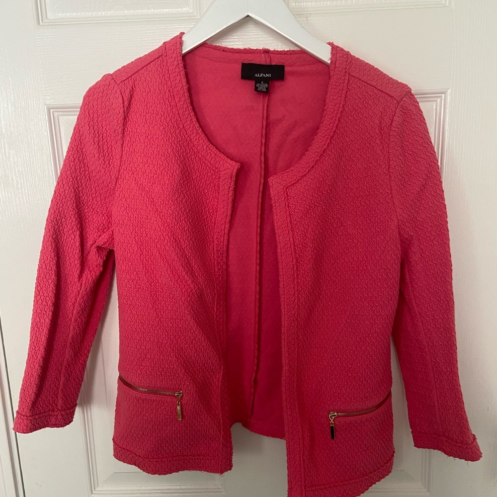 Alfani Pink Cardigan